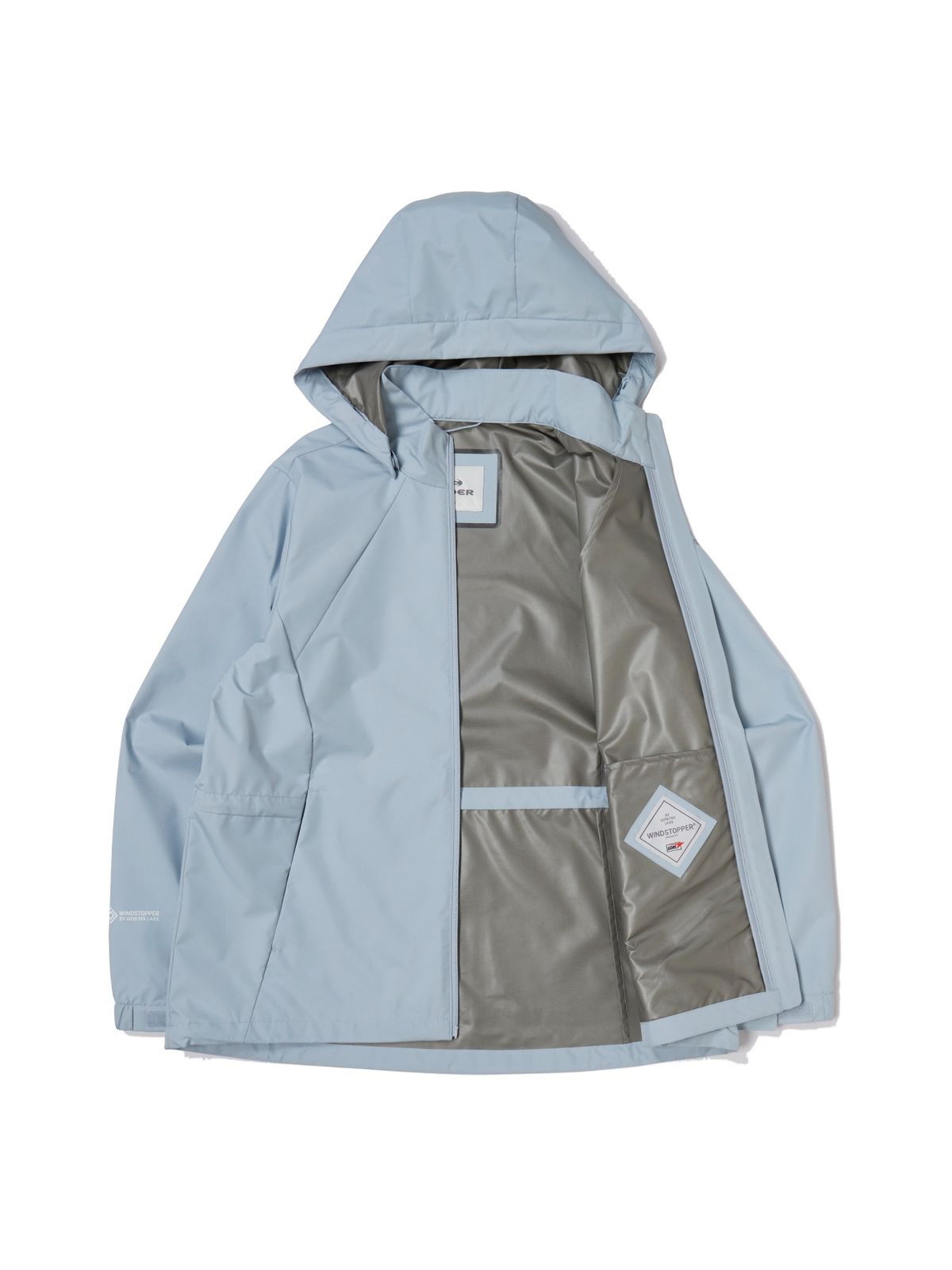 아이더(EIDER) WINDLOCK (윈드락) 여성 윈드스타퍼 방풍 자켓_Blue gray