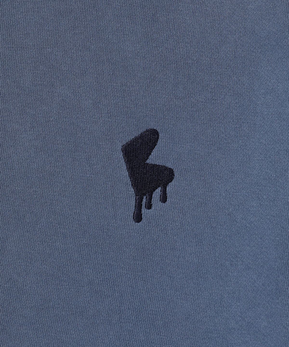 블로우(BLOW) FLOWING LOGO ZIP UP HOODIE_[PIGMENT NAVY]