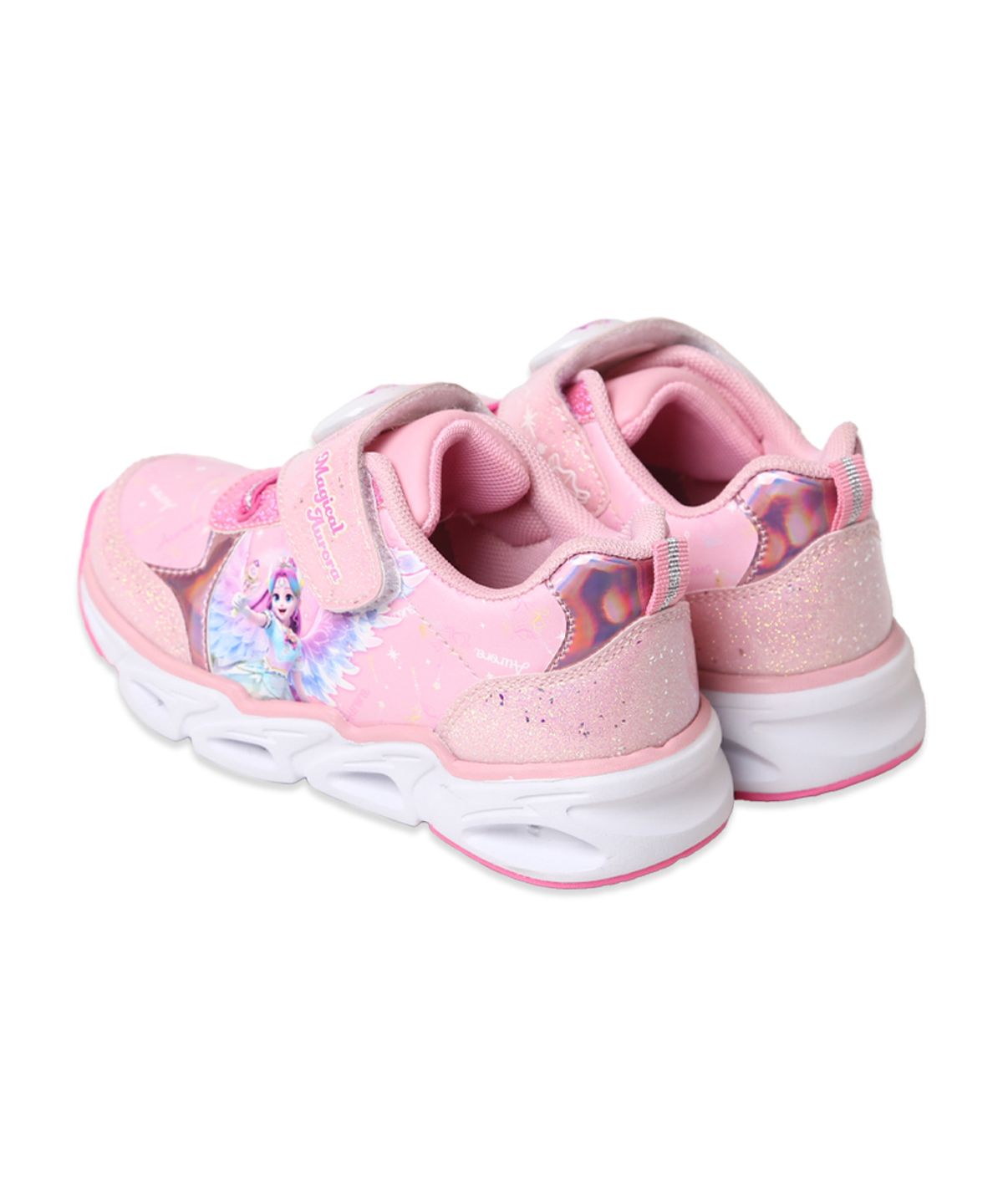 하버드슈즈 키즈(HARVARD SHOES KIDS) 캐치티니핑 프린세스 스파클 오로라 LED 운동화 여아  키즈 스니커즈