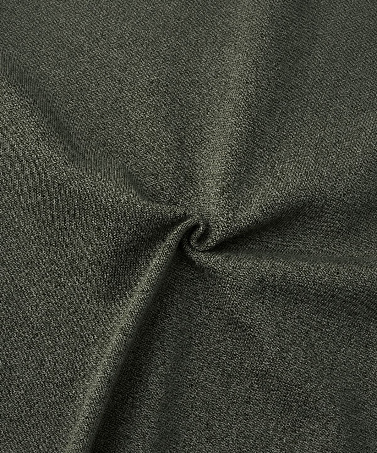 아웃스탠딩(OUTSTANDING) MIGHTY TIGER KNIT COLLAR SHIRT_OLIVE