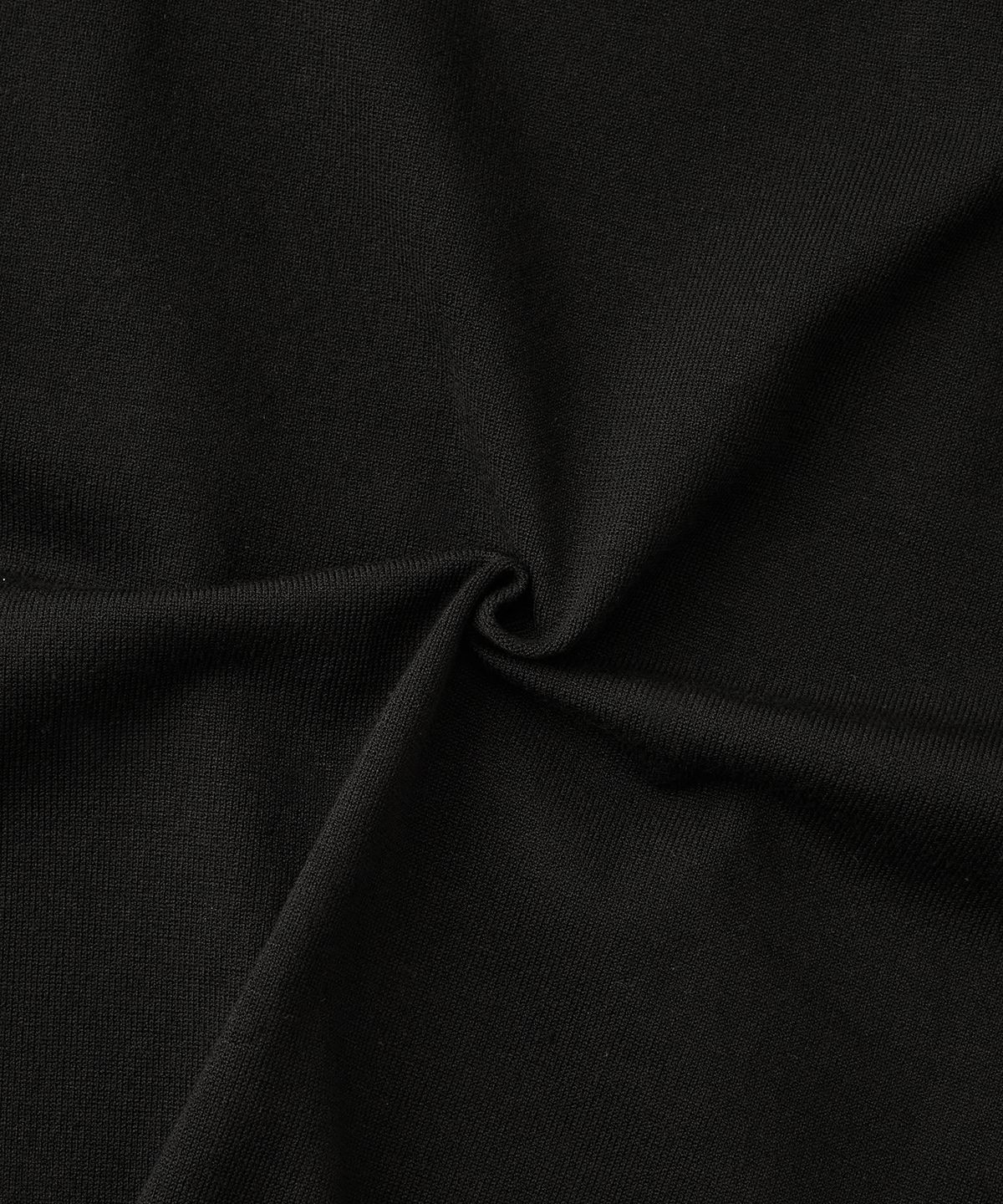 아웃스탠딩(OUTSTANDING) MIGHTY TIGER KNIT COLLAR SHIRT_BLACK