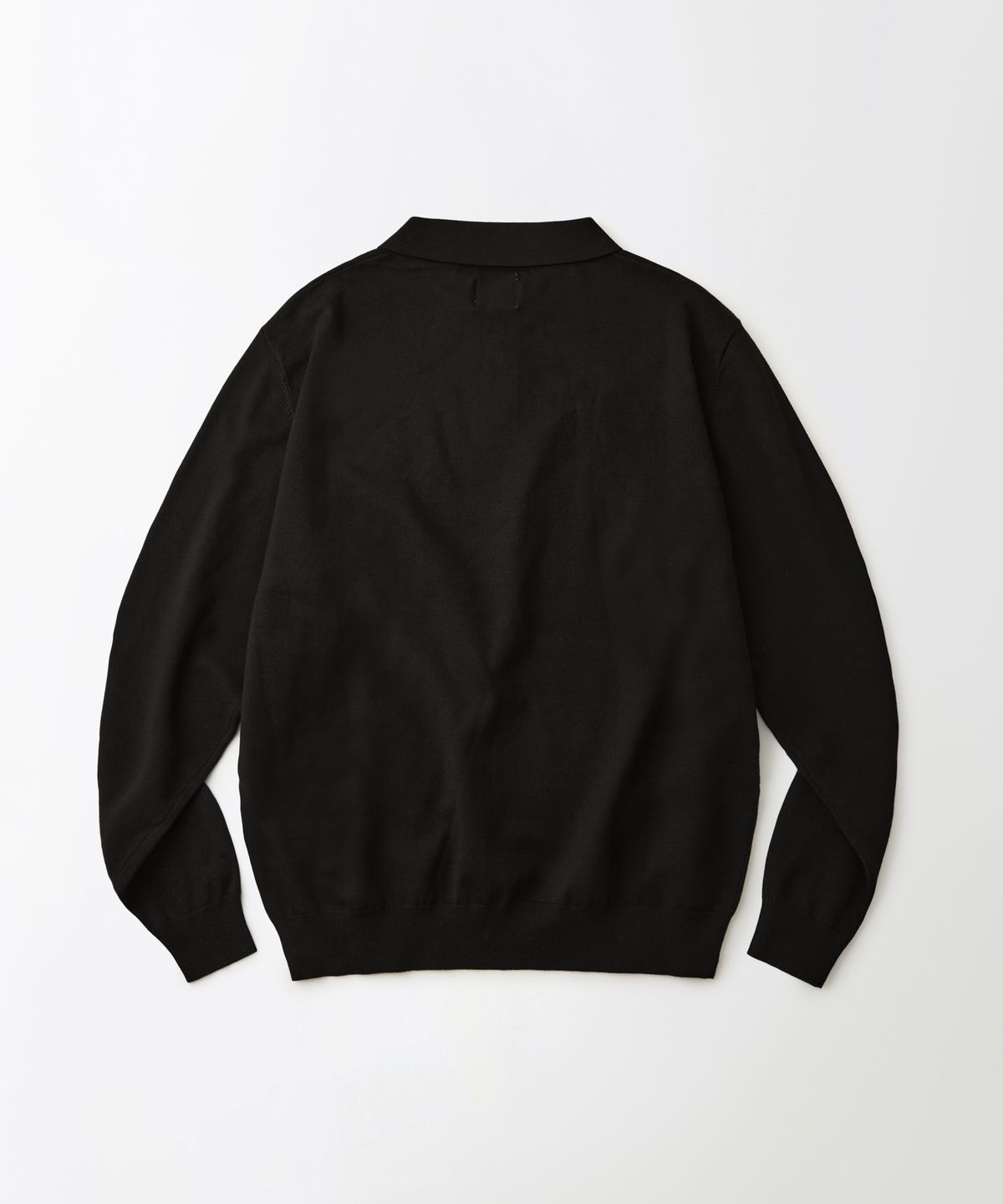 아웃스탠딩(OUTSTANDING) MIGHTY TIGER KNIT COLLAR SHIRT_BLACK