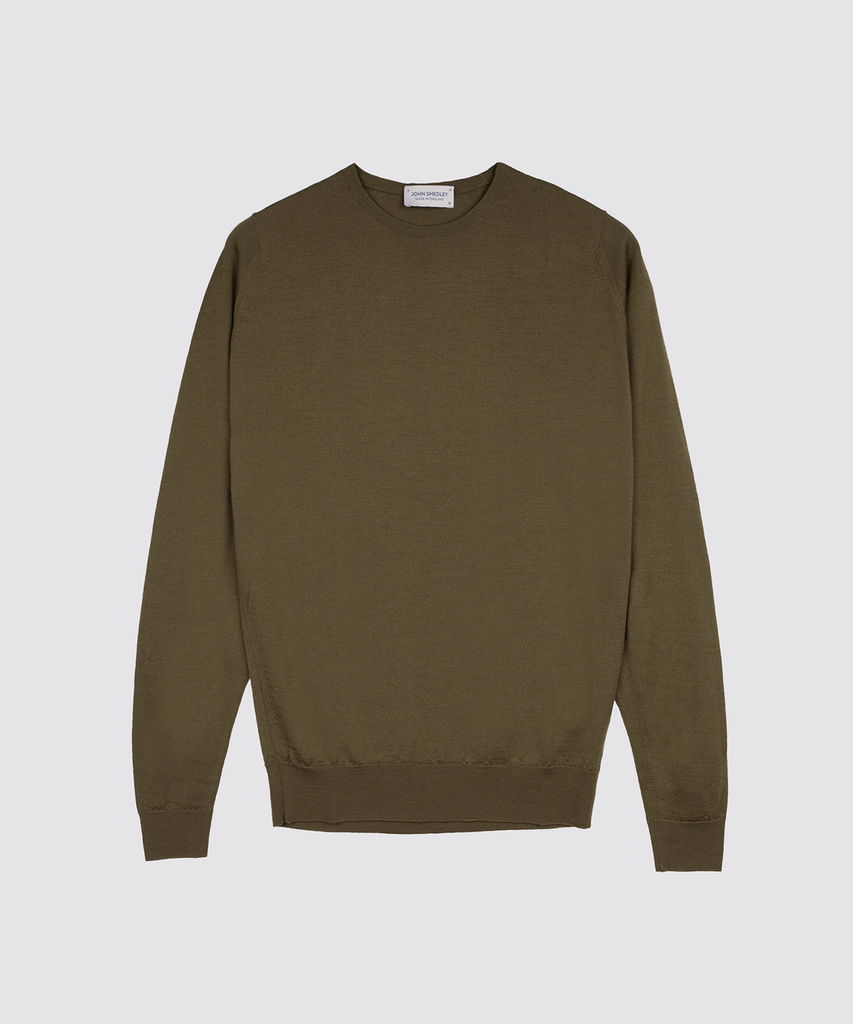 존 스메들리(JOHN SMEDLEY) LUNDY Merino Wool Round Neck Knit Heritage Two 11 Colors