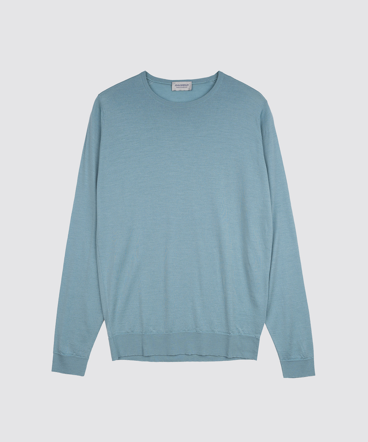 존 스메들리(JOHN SMEDLEY) LUNDY Merino Wool Round Neck Knit Heritage Two 11 Colors