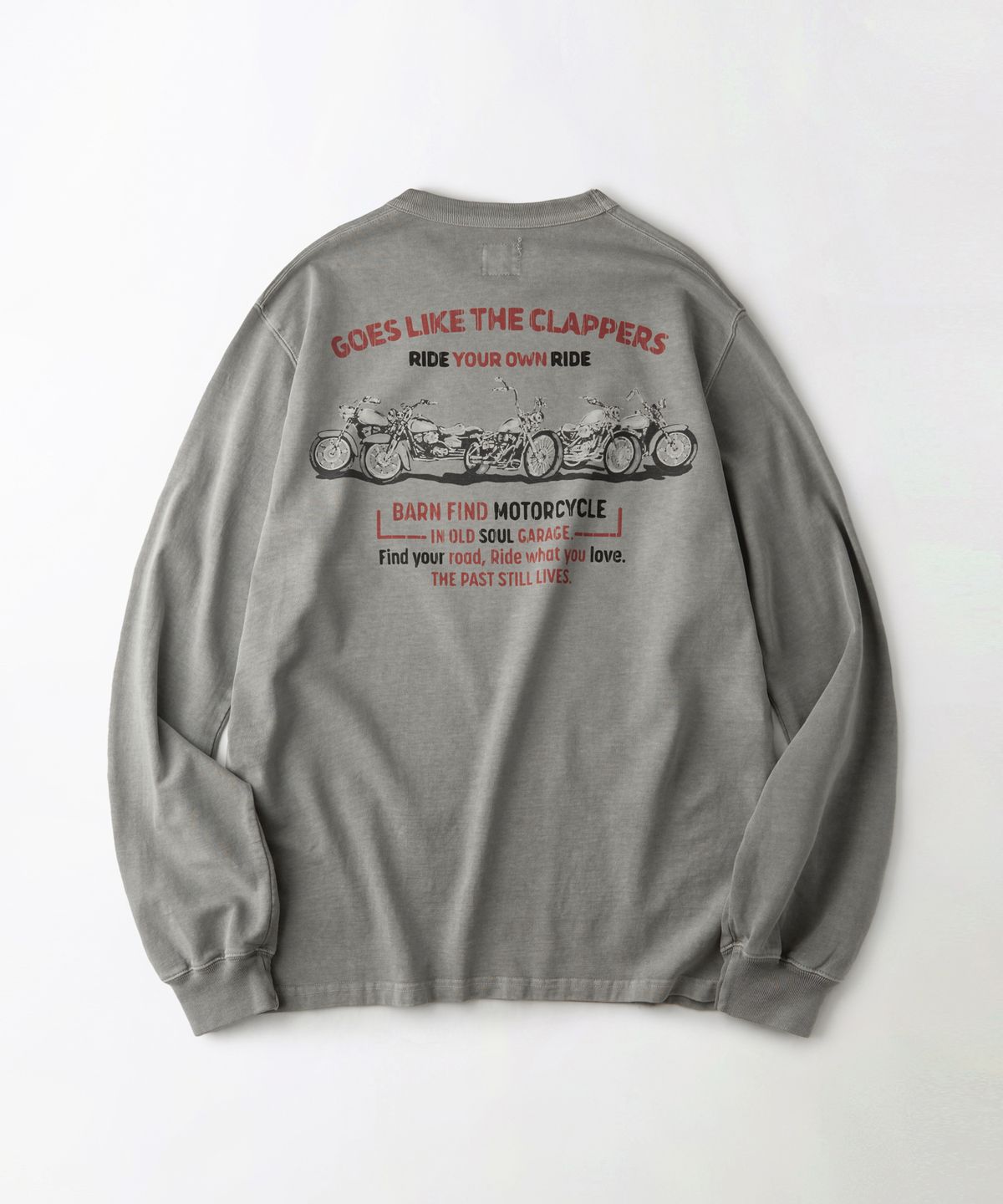 아웃스탠딩(OUTSTANDING) MOT SERIES LONG SLEEVE(SOUL GARAGE)_PIGMENT KHAKI