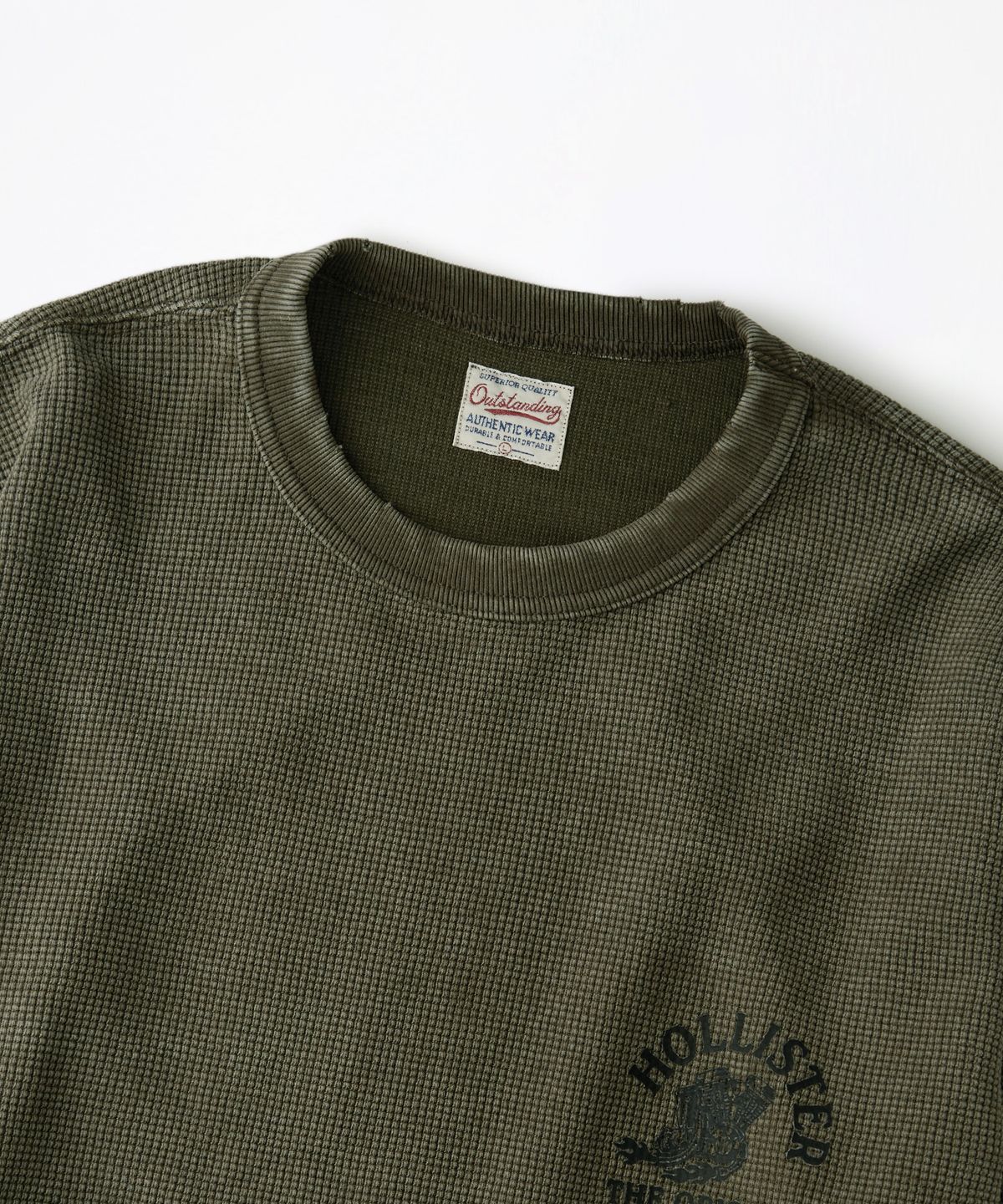 아웃스탠딩(OUTSTANDING) MOT SERIES LONG SLEEVE(HOLLISTER)_VINTAGE OLIVE