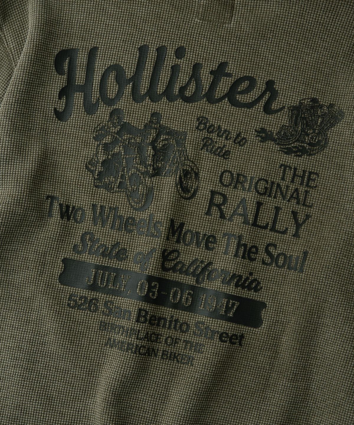 아웃스탠딩(OUTSTANDING) MOT SERIES LONG SLEEVE(HOLLISTER)_VINTAGE OLIVE
