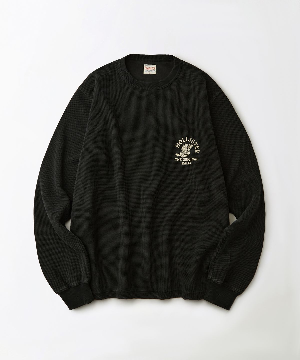 아웃스탠딩(OUTSTANDING) MOT SERIES LONG SLEEVE(HOLLISTER)_VINTAGE BLACK