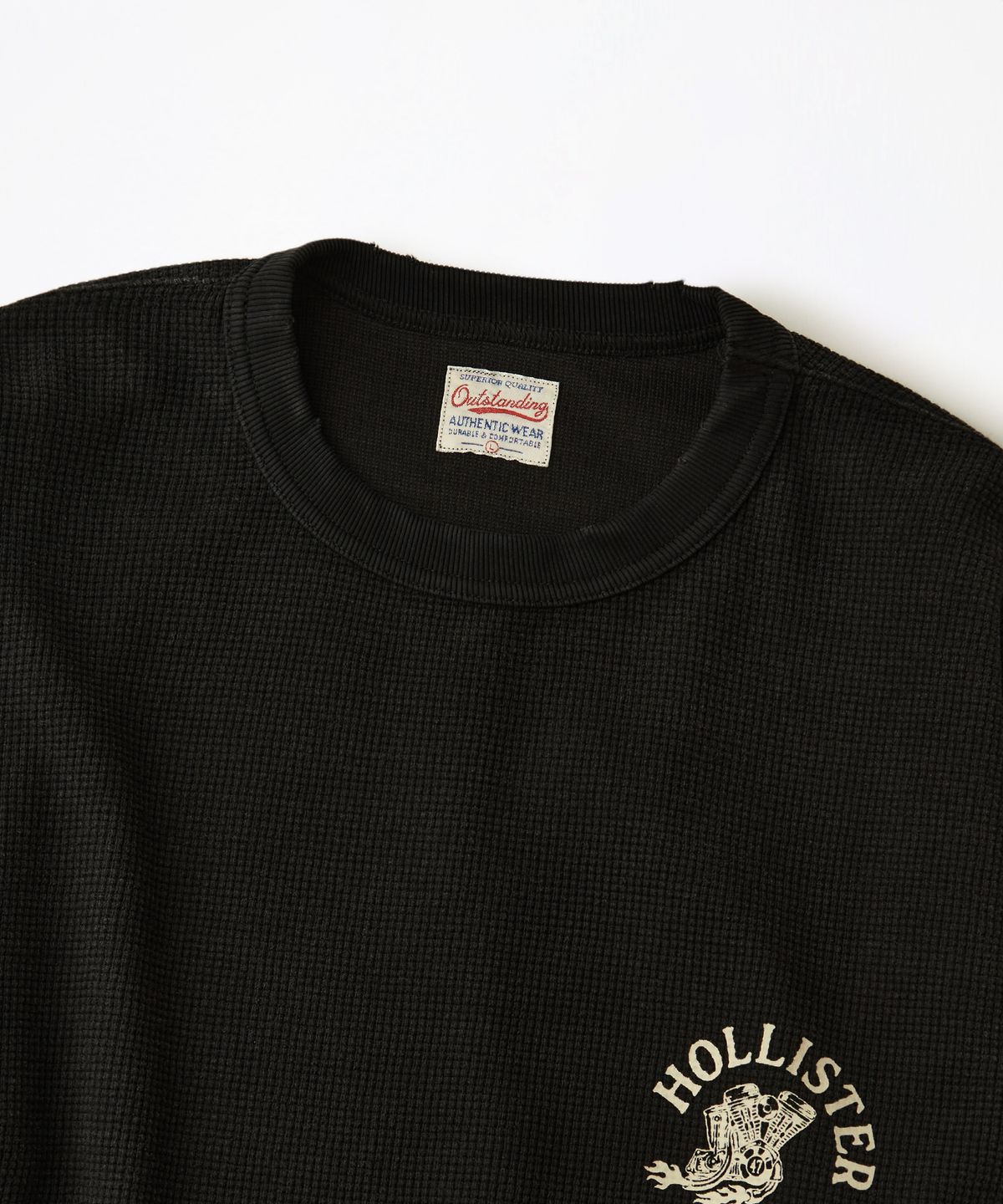 아웃스탠딩(OUTSTANDING) MOT SERIES LONG SLEEVE(HOLLISTER)_VINTAGE BLACK