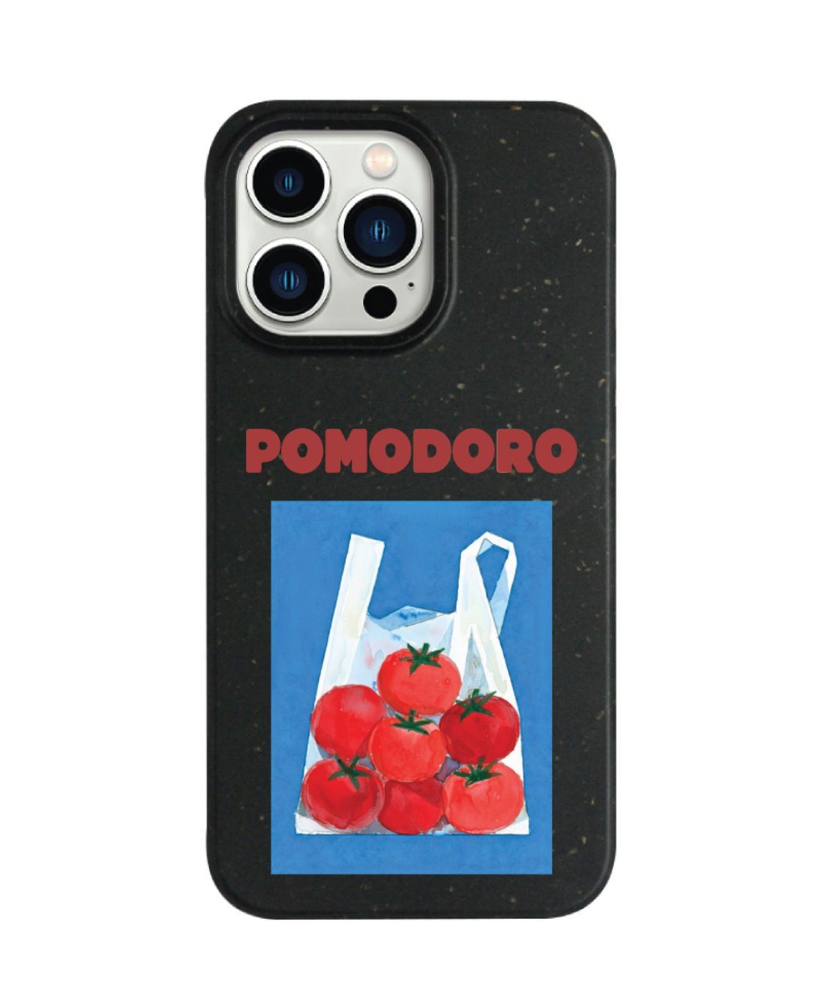 폴라올라(POLAROLA) 밀짚으로부터 유래한 폰케이스 pomodoro