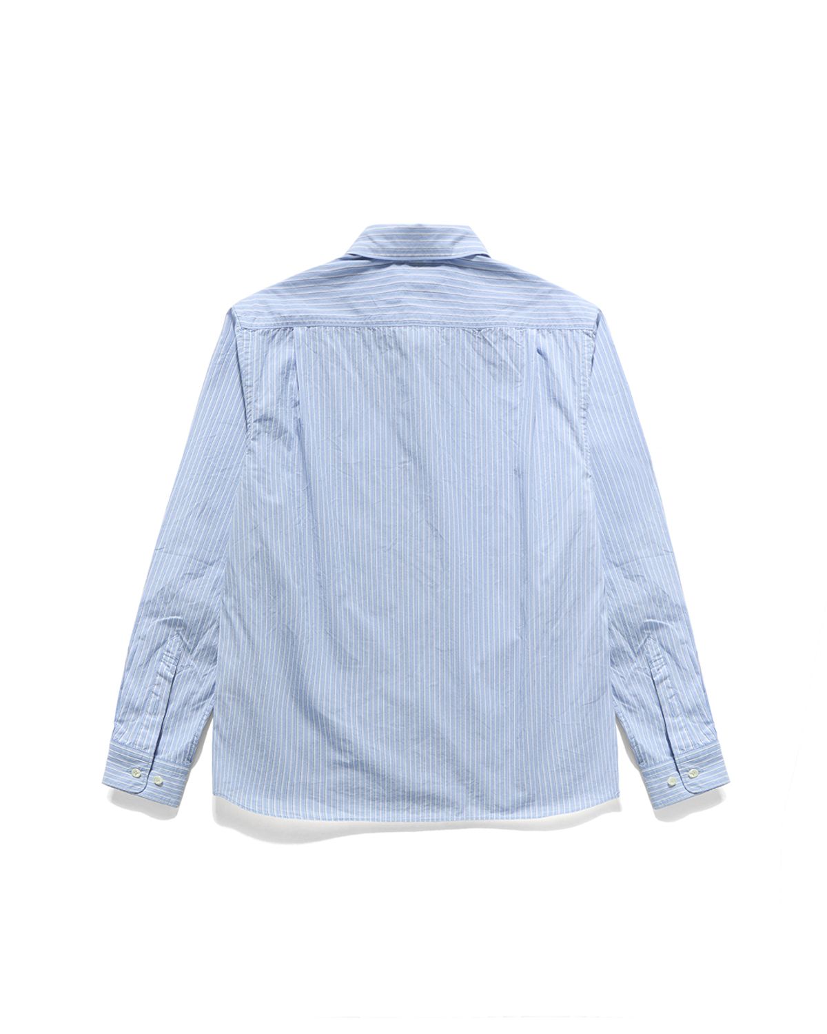 언어펙티드 에센셜(UNAFFECTED ESSENTIAL) EASY COMFORT SHIRT / WHITE & BLUE STRIPE