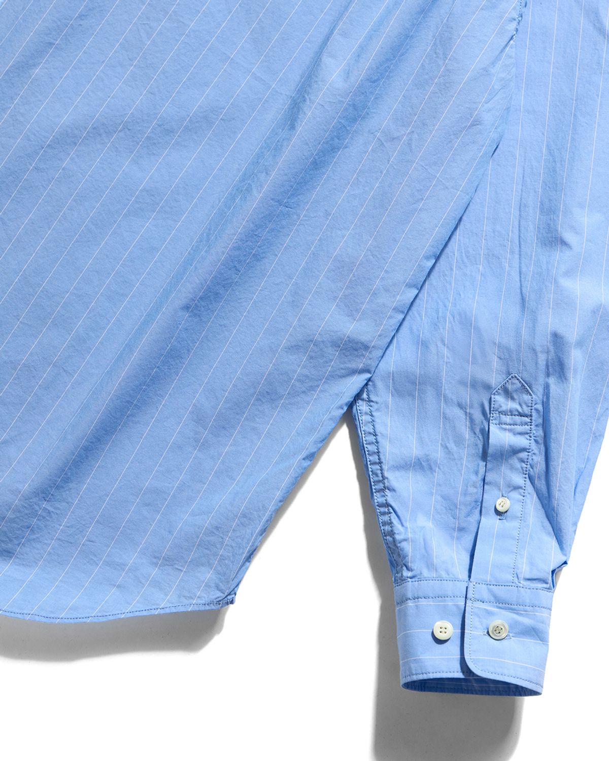 언어펙티드 에센셜(UNAFFECTED ESSENTIAL) EASY COMFORT SHIRT / BLUE STRIPE