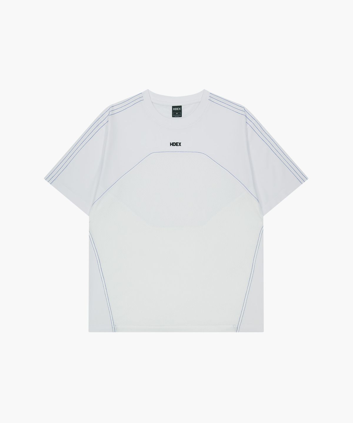 에이치덱스(HDEX) 이지 스티치 킥 숏 슬리브 (White)
