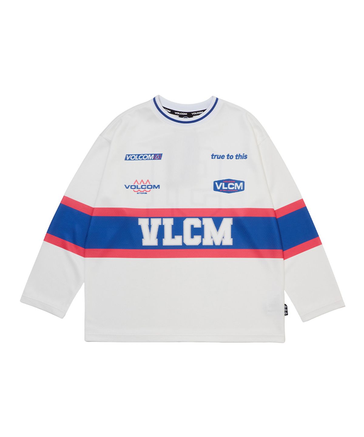 볼컴 키즈(VOLCOM KIDS) 매쉬 럭비 티셔츠 D6S004