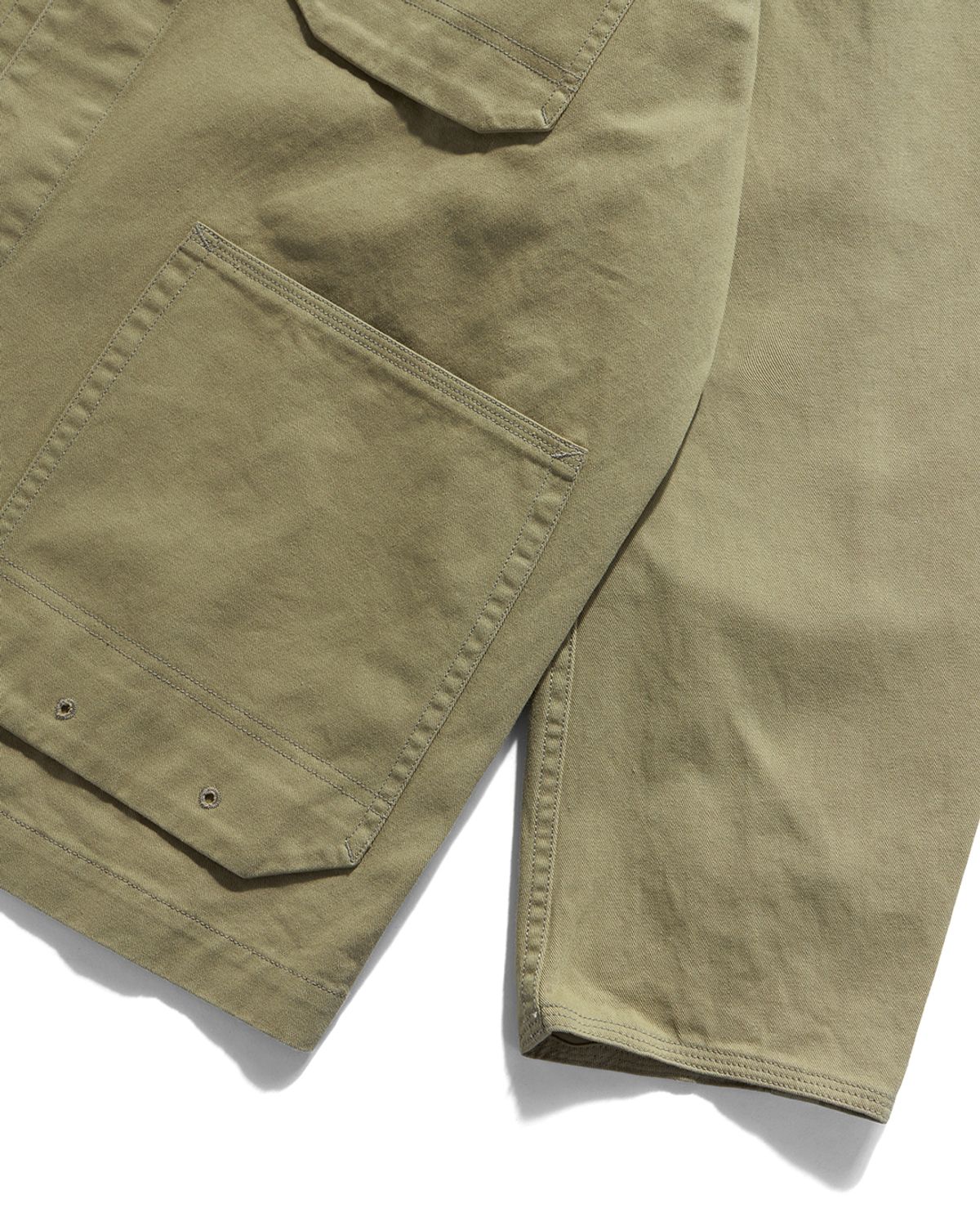 언어펙티드 에센셜(UNAFFECTED ESSENTIAL) CHORE JACKET / SAND