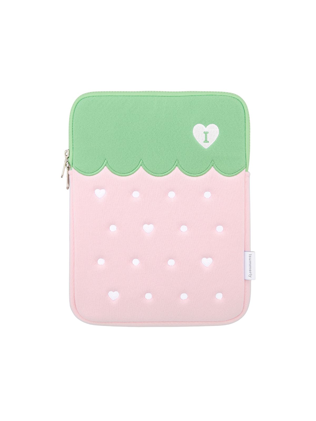 아이썸머리(ISUMMERLY) Love berry Tablet pouch 딸기 태블릿 파우치 11inch / 2 colors