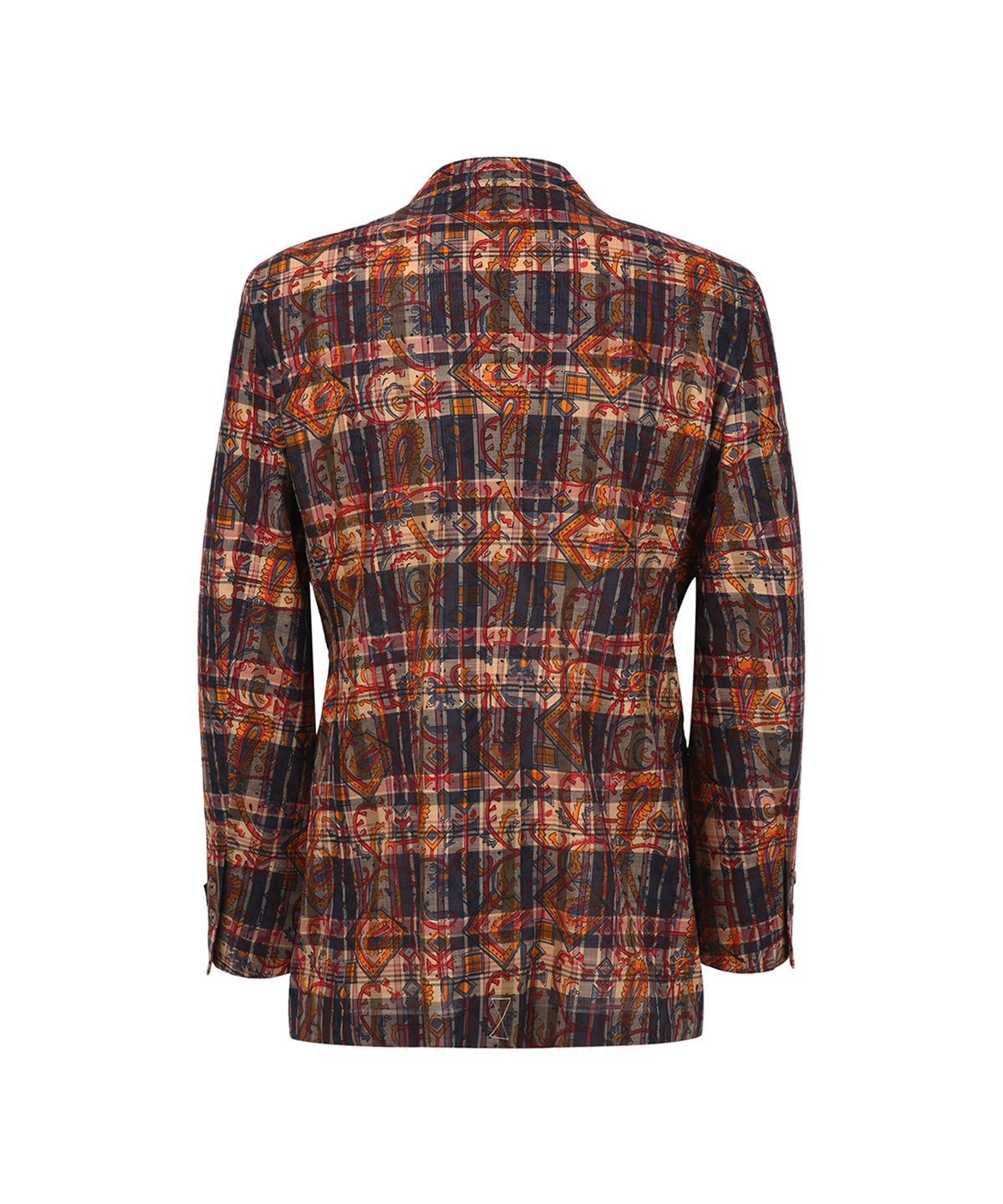 브룩스 브라더스(BROOKS BROTHERS) 트레디셔널핏 마드라스 프린트 3버튼 재킷 (브라운) (BBJSMM13624ES)