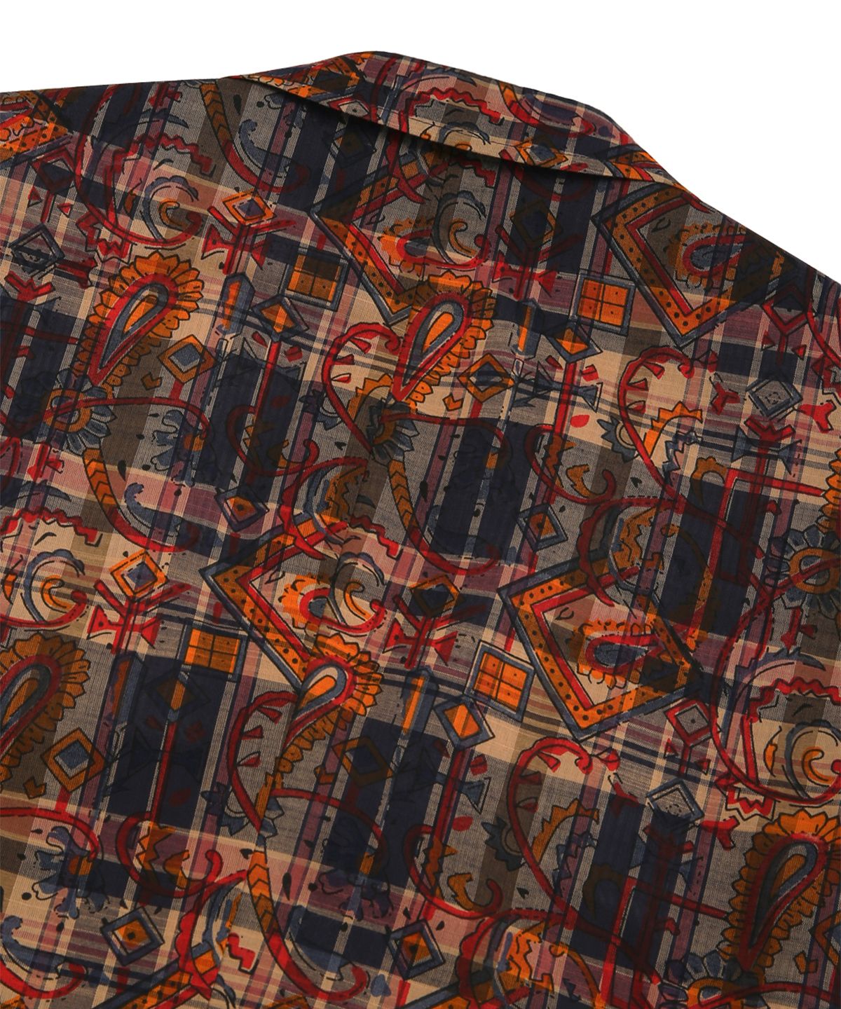 브룩스 브라더스(BROOKS BROTHERS) 트레디셔널핏 마드라스 프린트 3버튼 재킷 (브라운) (BBJSMM13624ES)