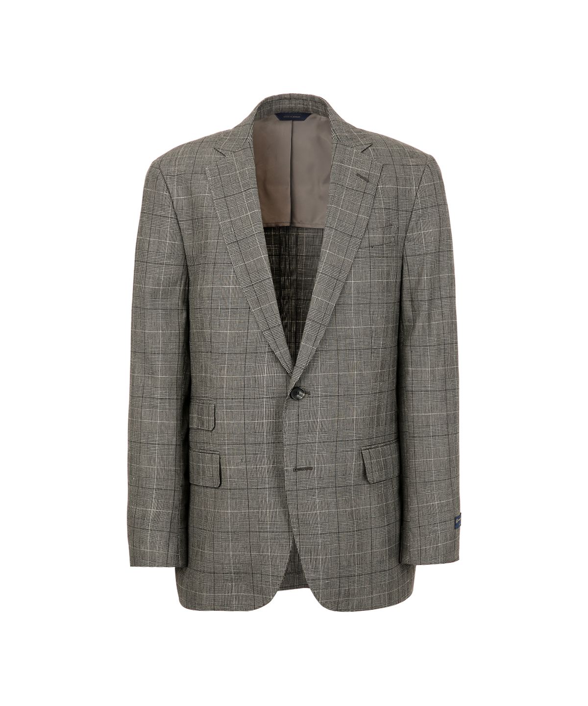 브룩스 브라더스(BROOKS BROTHERS) 클래식핏 린넨 코튼 2버튼 재킷 (그레이) (BBJSMF8436WES)