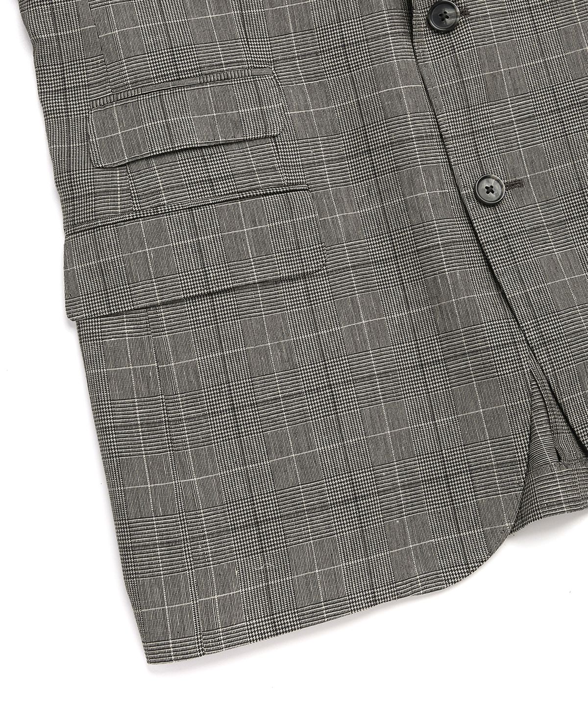 브룩스 브라더스(BROOKS BROTHERS) 클래식핏 린넨 코튼 2버튼 재킷 (그레이) (BBJSMF8436WES)