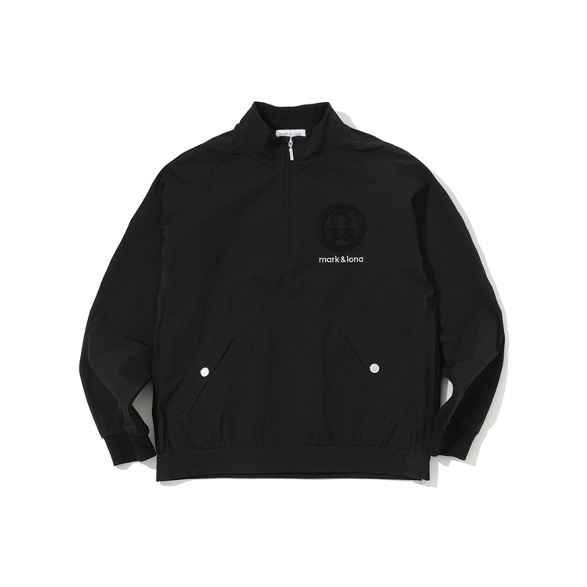 마크앤로나(MARK&LONA) M GN PEACE MARK SWEAT HALF-ZIP LS1IC01M