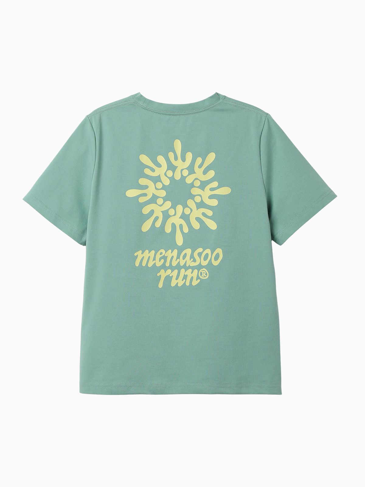 미나수(MENASOO) Run Symbol Sorona T Shirt (Basic Fit)
