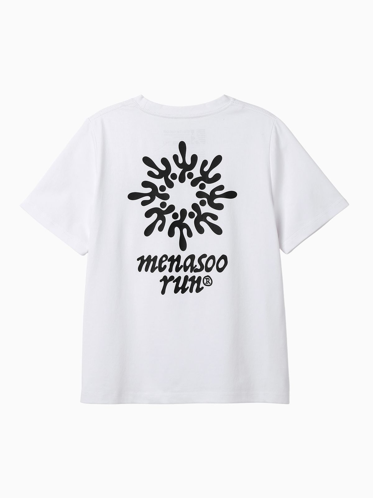 미나수(MENASOO) Run Symbol Sorona T Shirt (Basic Fit)