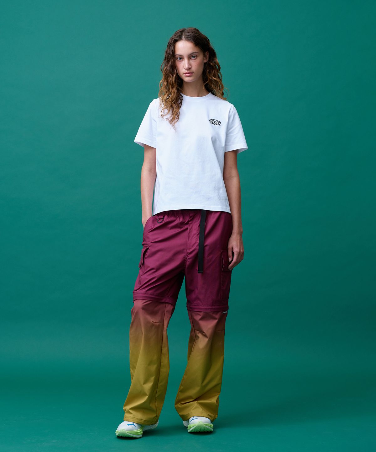 미나수(MENASOO) Run Symbol Sorona T Shirt (Basic Fit)