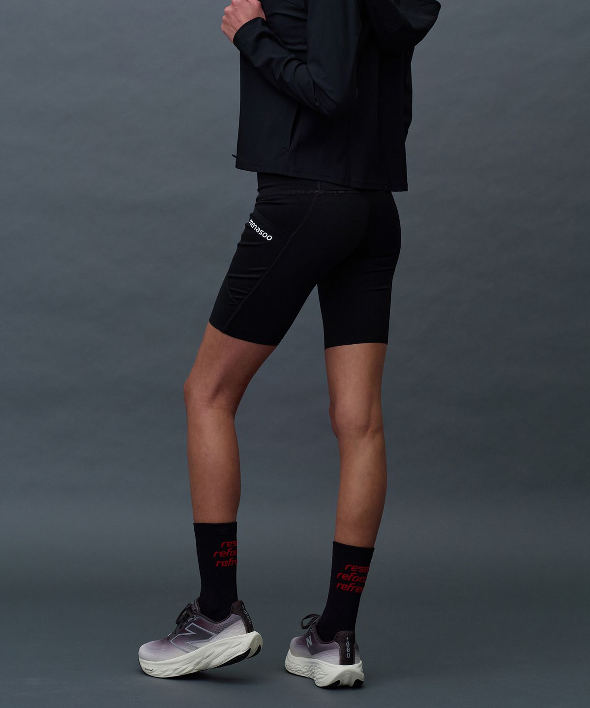 미나수(MENASOO) Line 5 Leggings Shorts