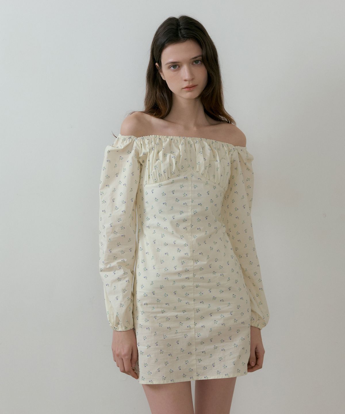 리올그(REORG) BATD FLOWER FRONT BANDING MINI OPS LEMON