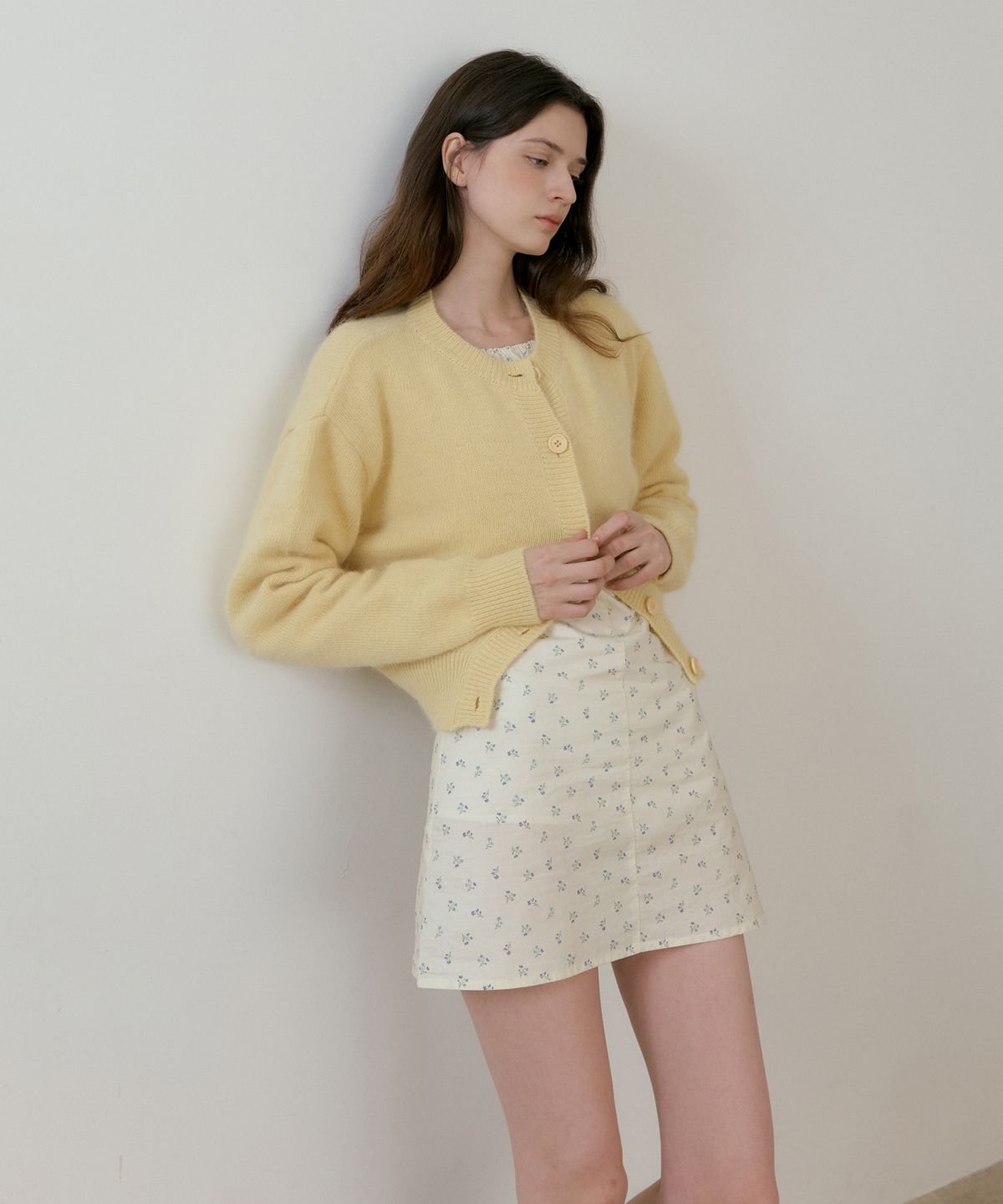 리올그(REORG) BATD FLOWER FRONT BANDING MINI OPS LEMON