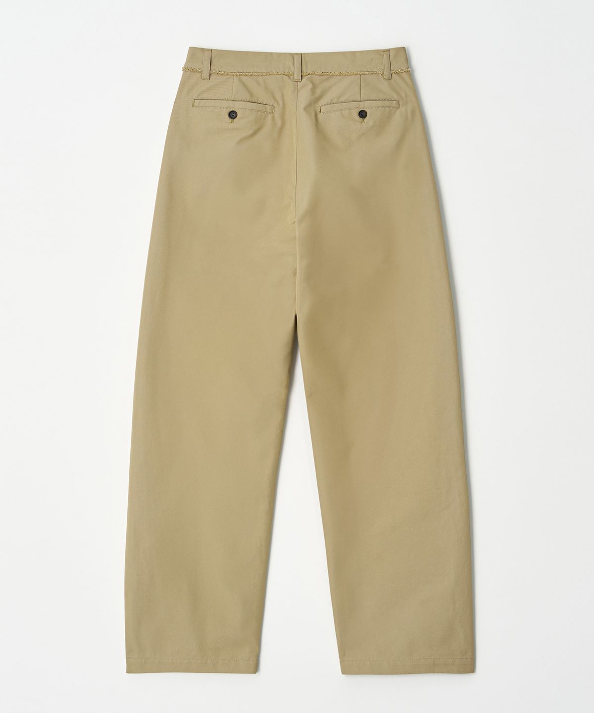 디써티원(DTHIRTYONE) Cotton Raw Edge Pants (BEIGE)