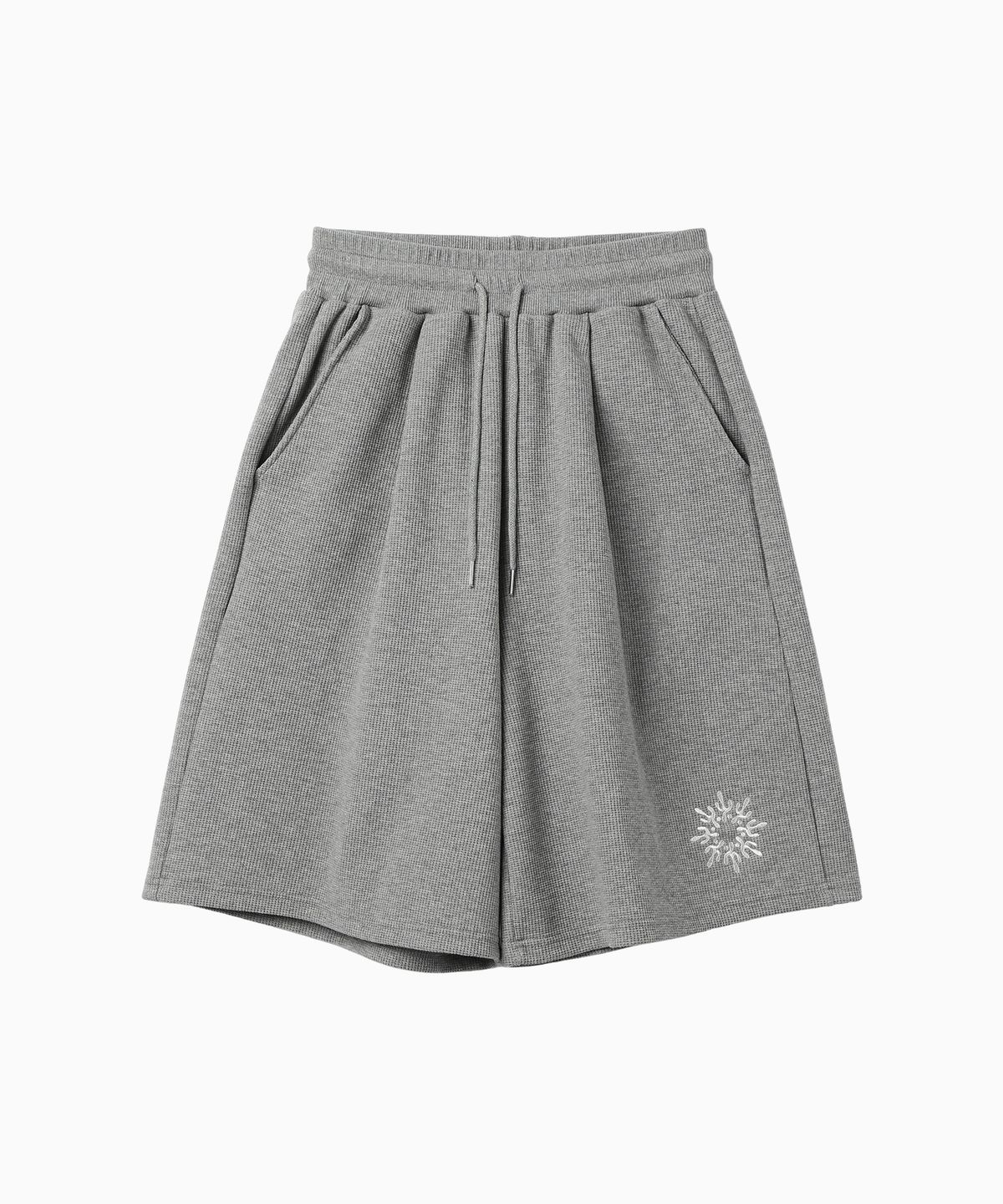 미나수(MENASOO) Waffle Sweat Training Bermuda Pants