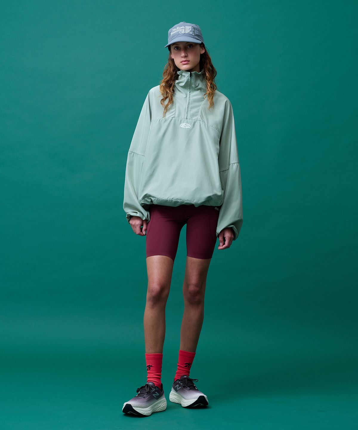 미나수(MENASOO) Unisex Easy Move Half Zip