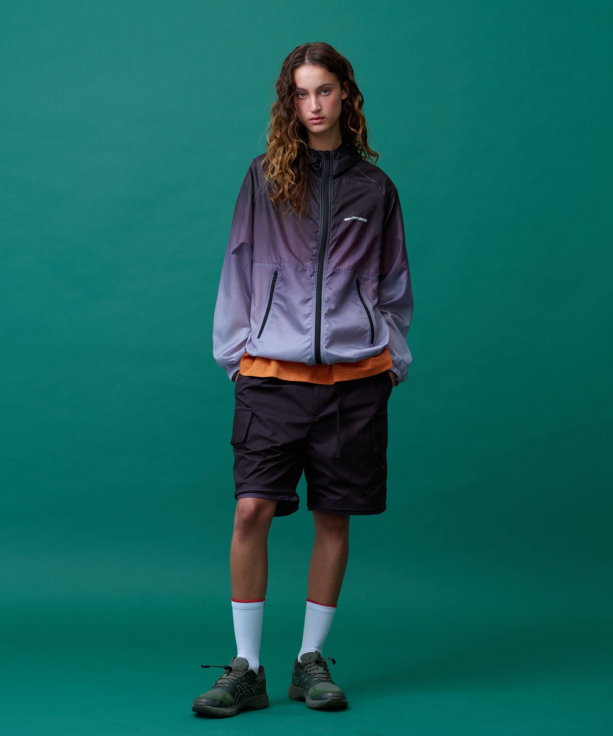 미나수(MENASOO) Gradient Convertible Hiking Pants