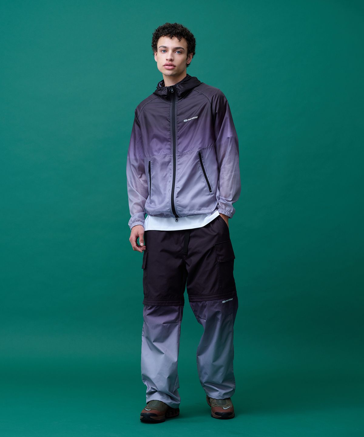 미나수(MENASOO) Gradient Convertible Hiking Pants