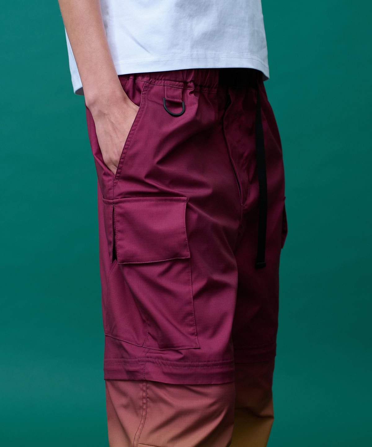 미나수(MENASOO) Gradient Convertible Hiking Pants
