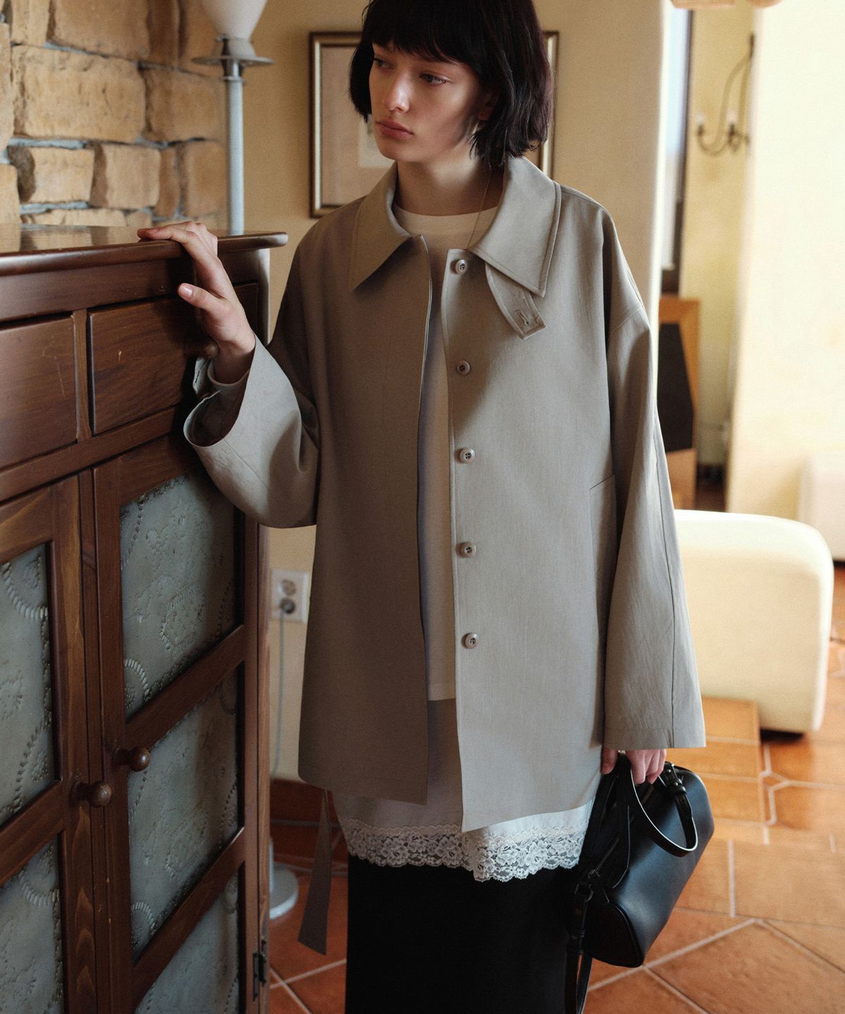 시야쥬(SIYAZU) SIAC3109 Petit Noe Bag_Black