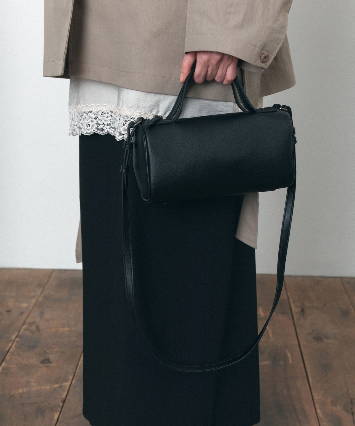 시야쥬(SIYAZU) SIAC3109 Petit Noe Bag_Black