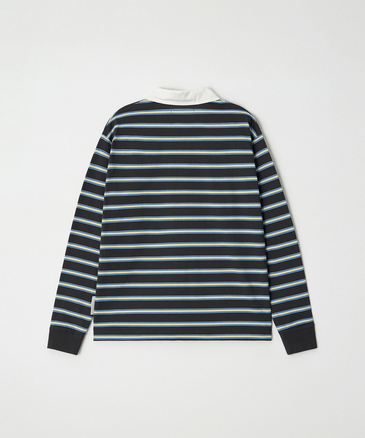 디써티원(DTHIRTYONE) Pinstripe Collar Long Sleeve Tee (CHARCOAL)