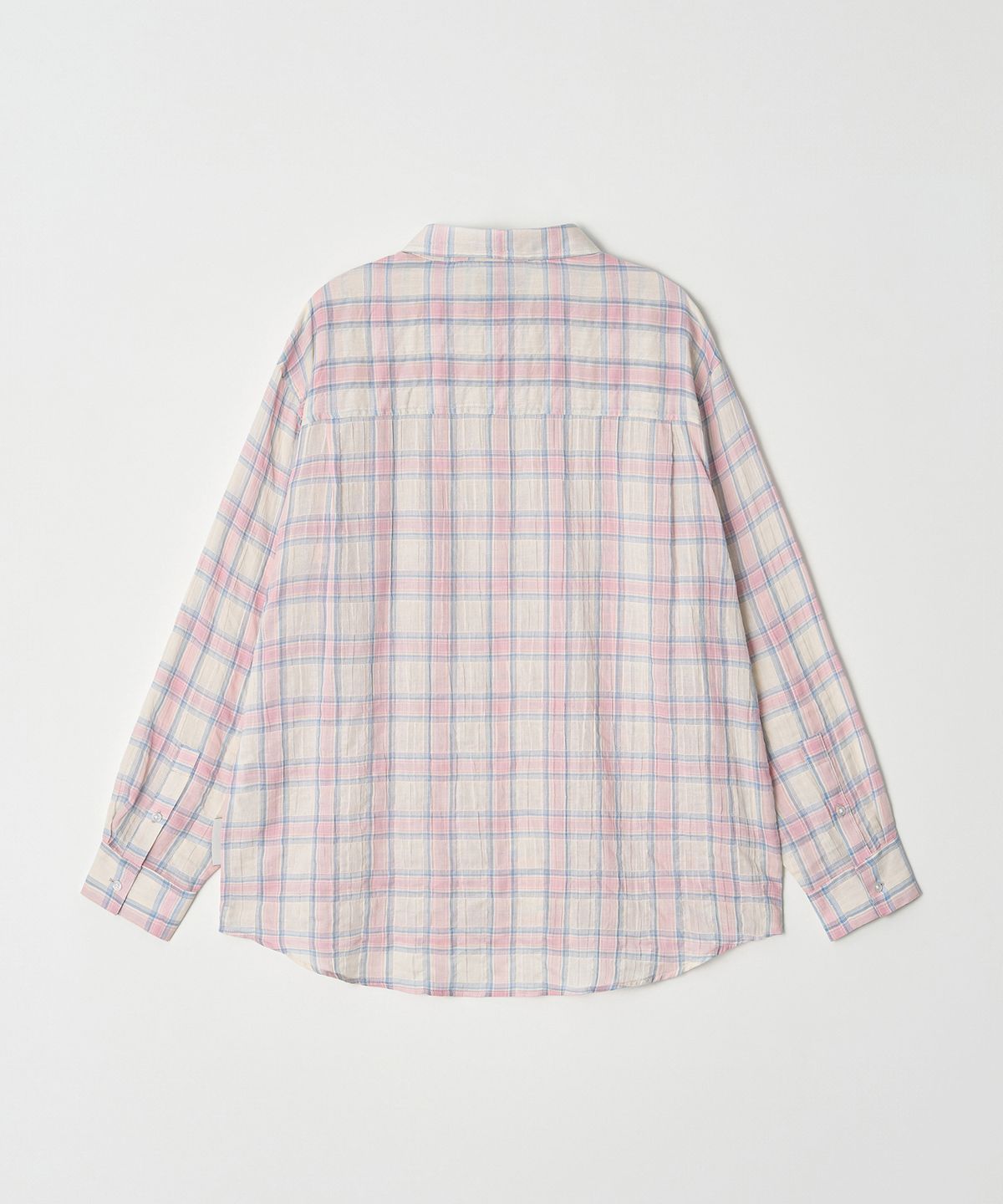 디써티원(DTHIRTYONE) Light Cotton Check Shirt (PINK)
