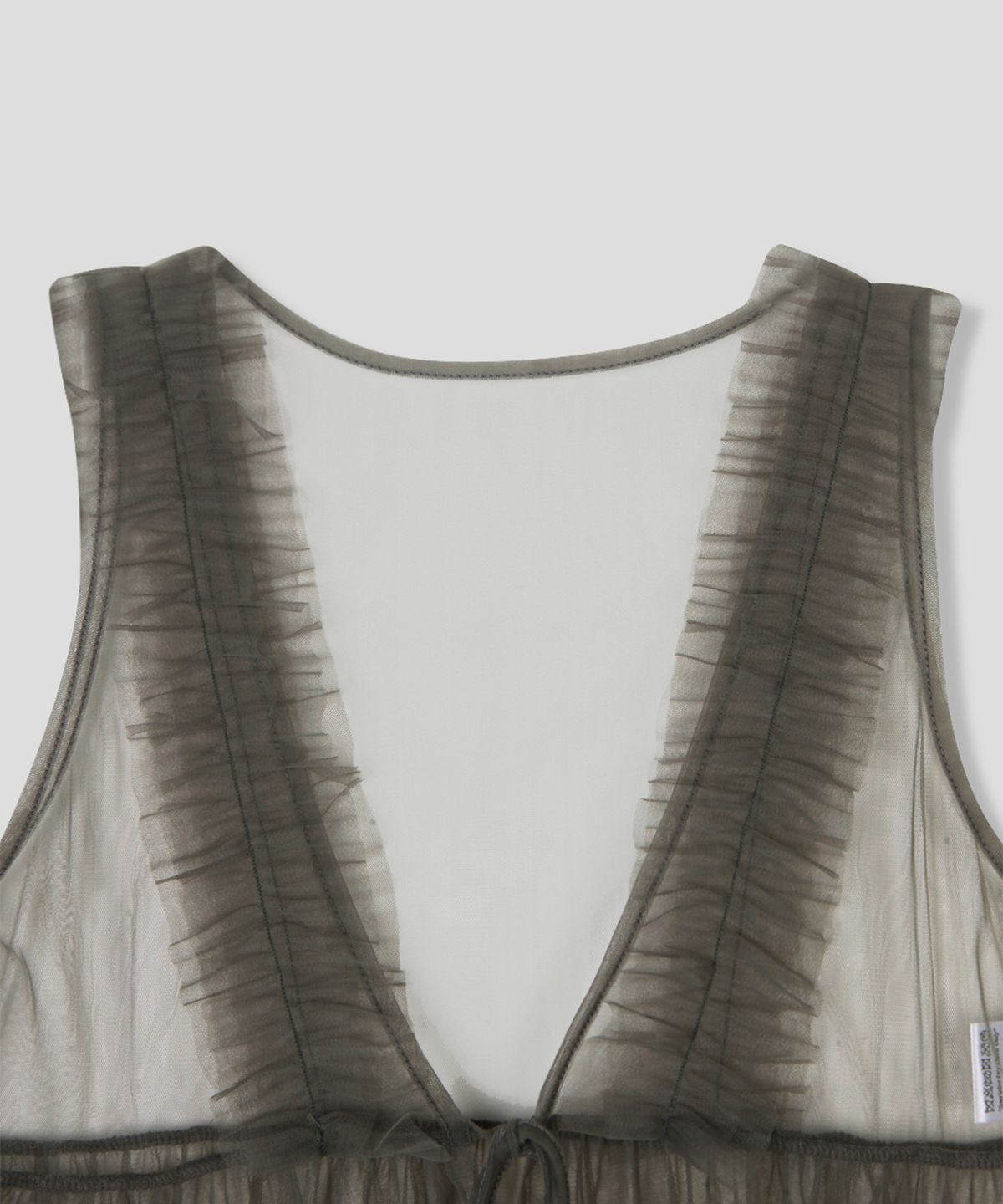 스르비(SELEVER) Sheer Two-Way Mesh Vest_3 color