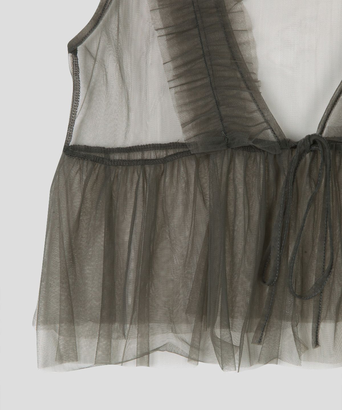 스르비(SELEVER) Sheer Two-Way Mesh Vest_3 color