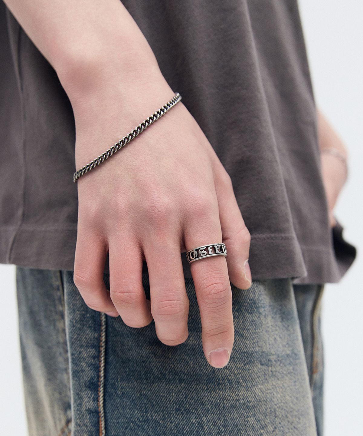 메종미네드(MAISON MINED) GOTHIC RING
