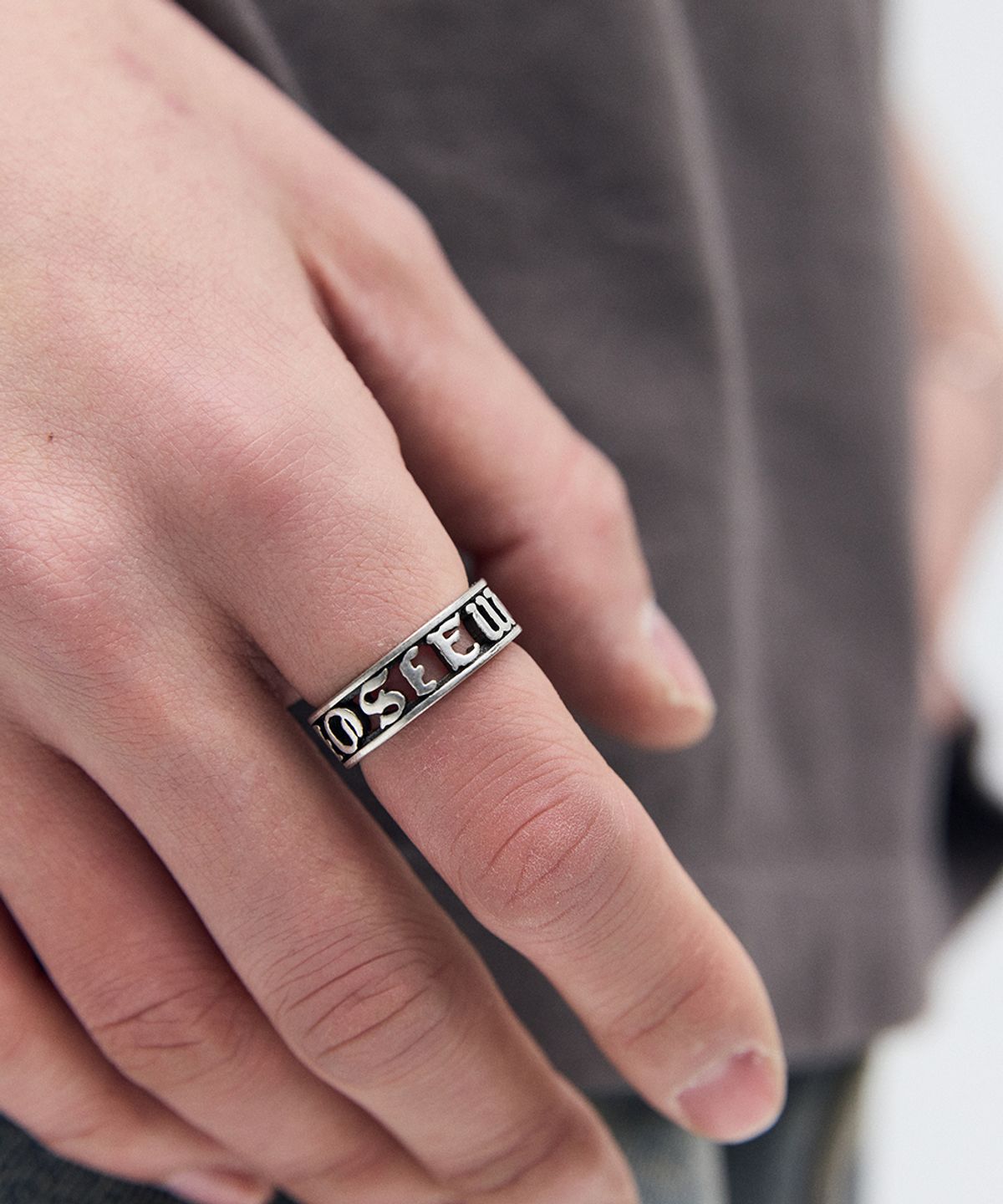 메종미네드(MAISON MINED) GOTHIC RING