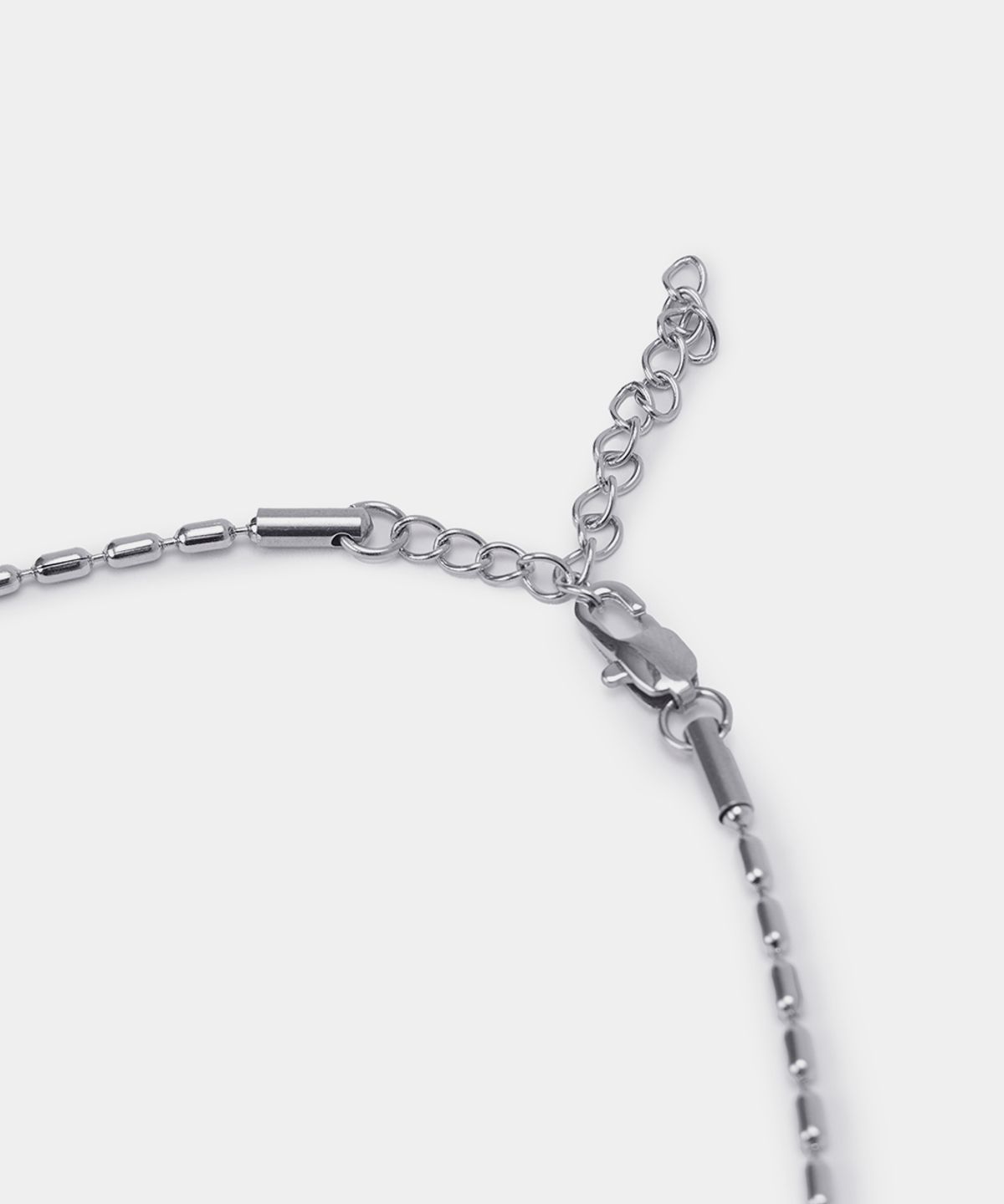 메종미네드(MAISON MINED) SQUARE FUSION NECKLACE