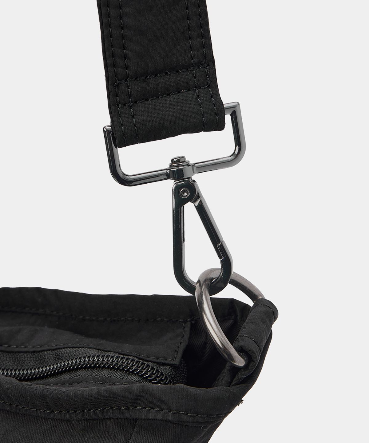 메종미네드(MAISON MINED) TWO-WAY SHOULDER BAG BLACK