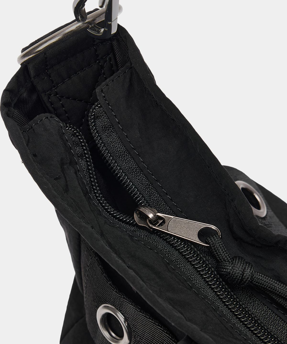 메종미네드(MAISON MINED) TWO-WAY SHOULDER BAG BLACK
