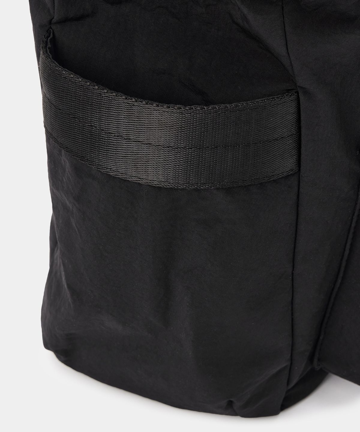 메종미네드(MAISON MINED) TWO-WAY SHOULDER BAG BLACK