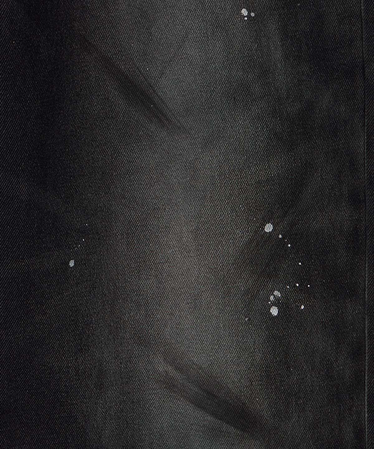메종미네드(MAISON MINED) HAND PAINT FADED DENIM PANTS BLACK